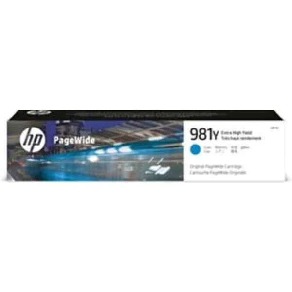 981Y Extra High Yield Cyan Original PageWide Cartridge - Extra (Super) High Yield - 185 ml - 16000 pages - 1 pc(s)