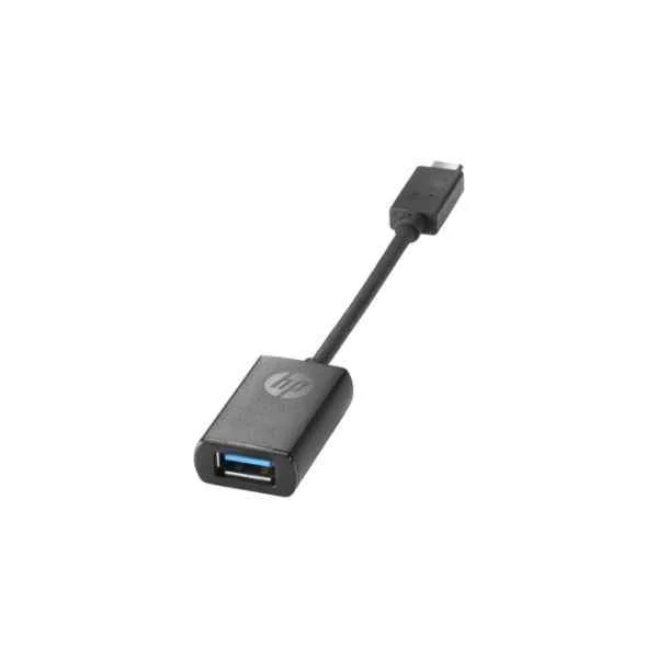 HP USB-C to USB 3.0 Adapter - 0.1409 m - USB-C - USB 3.0 - Black (N2Z63AA#AC3)