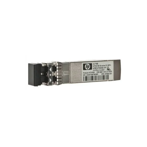 HPE 8Gb Short Wave B-Series SFP+ 1 Pack:Transceivers - Commercial