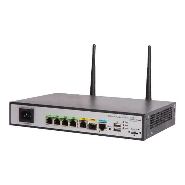 HPE MSR954-W 1GbE SFP (WW) 2GbE-WAN 4GbE-LAN Wireless 802.11n CWv7 Router