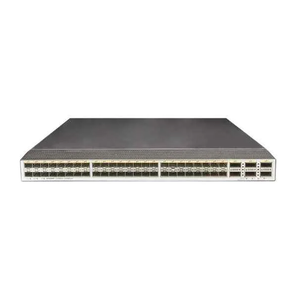 Huawei CE6850U-48S6Q-HI Switch(48-Port 10GE SFP+,support 2/4/8G FC,6-Port 40GE QSFP+,2*FAN Box,Port-side Exhaust,Without Power Module)