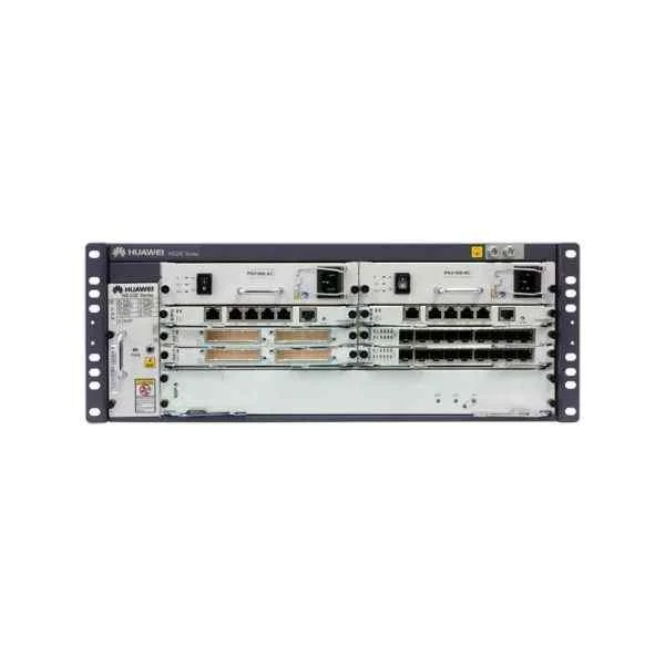 NE20E-S 4 AC Basic Configuration Includes NE20E-S 4 Chassis,1*MPUE,2*AC Power,Power cord,without Software Charge and Document