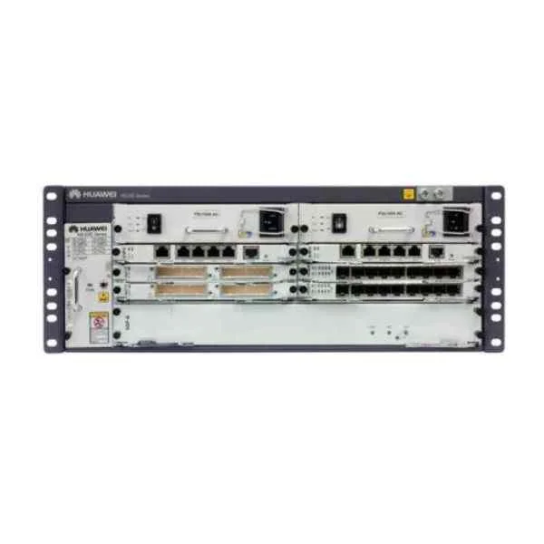 NE20E-S 4 AC Basic Configuration Includes NE20E-S 4 Chassis,2*MPUE,2*AC Power,Power cord,without Software Charge and Document