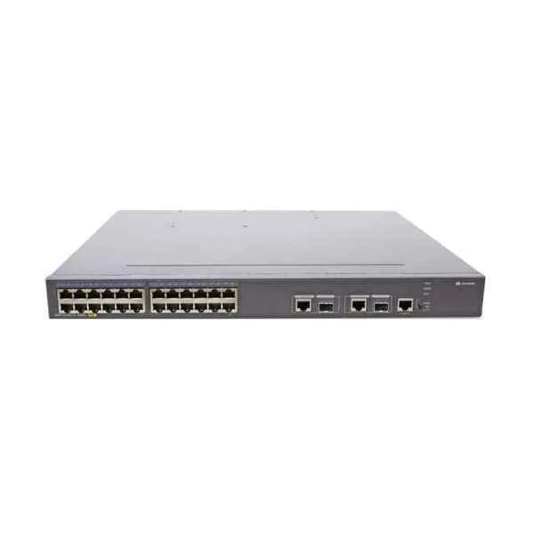 S2326TP-PWR-EI Mainframe(24 10/100 BASE-T ports and 2 Combo GE(10/100/1000 BASE-T+100/1000 Base-X) ports ,PoE,Chassis,Dual Slots of power,Without Power)