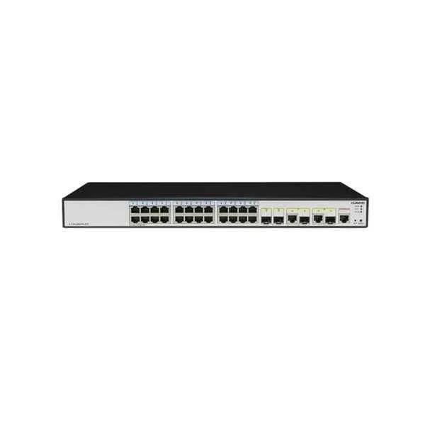 Huawei S1700 Series switch, 24 Gigabit ports,2 Gig SFP and 2 dual-purpose Rj-45, with AC power supply