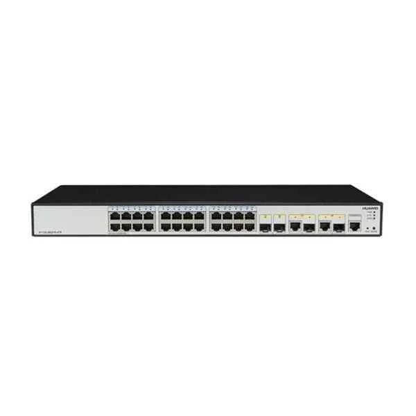 S1720-28GWR-PWR-4TP Bundle(8 Ethernet 10/100/1000 PoE+,16 Ethernet 10/100/1000,2 Gig SFP and 2 dual-purpose 10/100/1000 or SFP,with license,124W POE AC,front access)