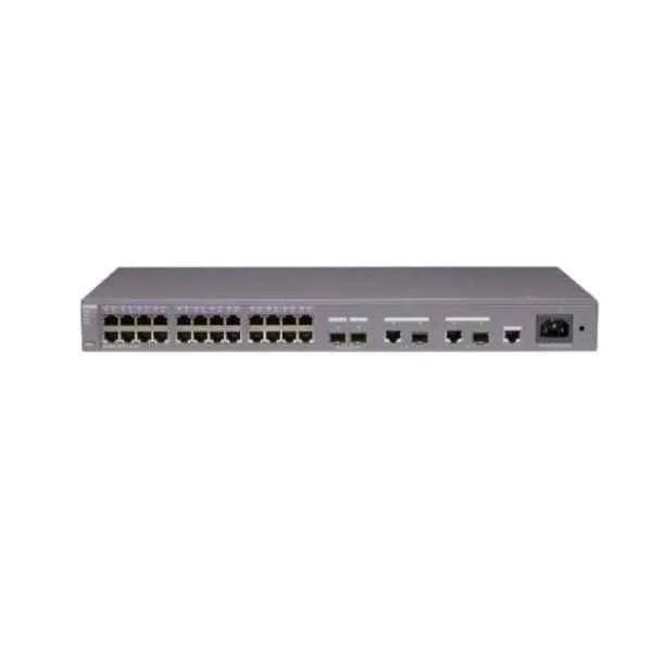 S2350-28TP-EI-DC(24 Ethernet 10/100 ports,2 Gig SFP and 2 dual-purpose 10/100/1000 or SFP,DC-48V,front access)