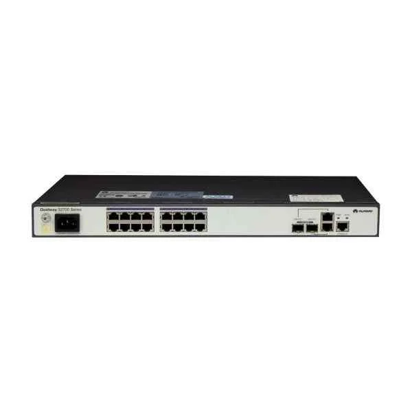 S2700-18TP-SI-AC Mainframe(16 Ethernet 10/100 ports, 2 dual-purpose 10/100/1000 or SFP, AC 110/220V)