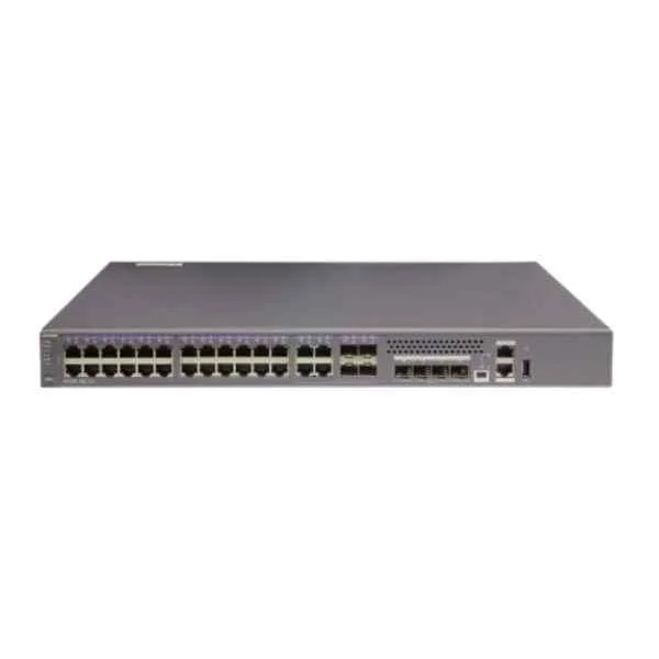S5320-36C-EI-AC(28 Ethernet 10/100/1000 ports,4 of which are dual-purpose 10/100/1000 or SFP,4 10 Gig SFP+, 1 interface slot,with 150W AC)