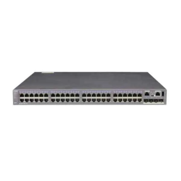 S5320-56C-EI-DC(48 Ethernet 10/100/1000 ports,4 10 Gig SFP+,with 1 interface slot,with 150W DC power supply)