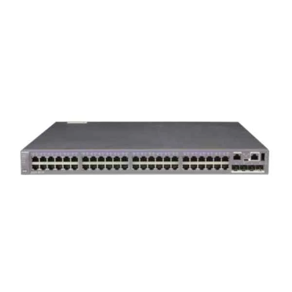S5320-56C-PWR-EI-AC(48 Ethernet 10/100/1000 PoE+ ports,4 10 Gig SFP+,with 1 interface slot,with 500W AC power supply)