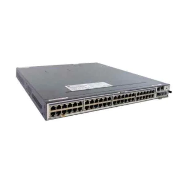 S5700-52C-PWR-EI-AC(48 Ethernet 10/100/1000 PoE+ ports,with 1 interface slot,with 500W AC power supply)