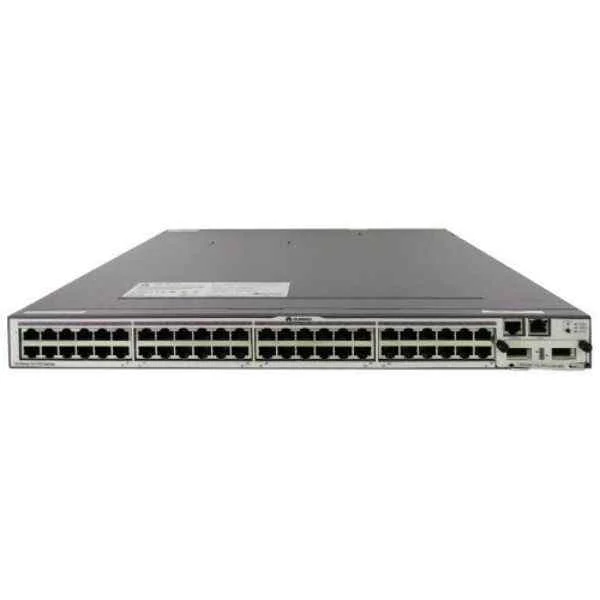 48 Ethernet 10/100/1000 ports, 4 10 Gig SFP+, with 2 interface slots