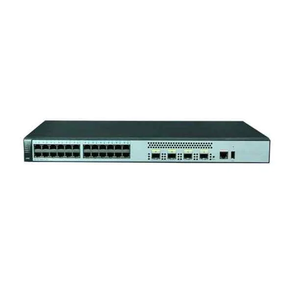 S5720-28X-PWR-LI-AC(24 Ethernet 10/100/1000 ports,4 10 Gig SFP+,PoE+,370W POE AC 110/220V)