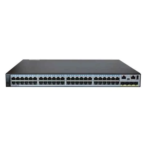 S5720-56PC-EI-AC(48 Ethernet 10/100/1000 ports,4 Gig SFP,with 1 interface slot,with 150W AC power supply)