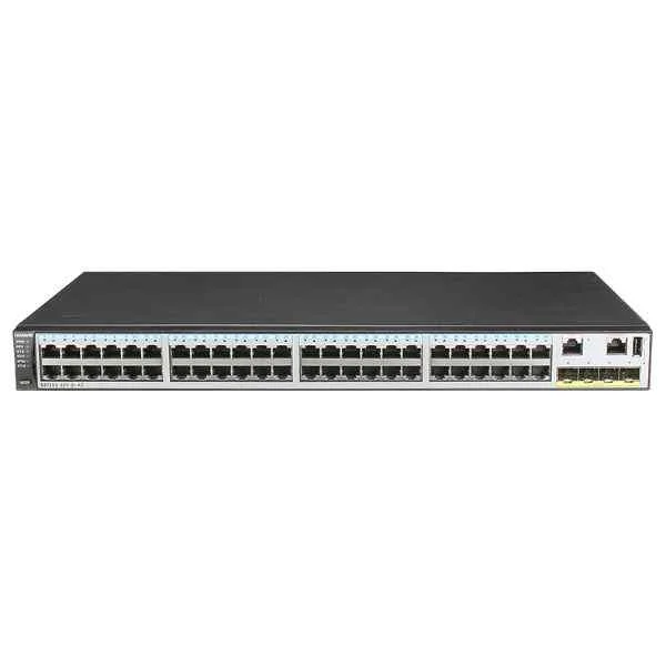 S5720S-52X-SI-DC (48 Ethernet 10/100/1000 ports,4 10 Gig SFP+,DC -48V)