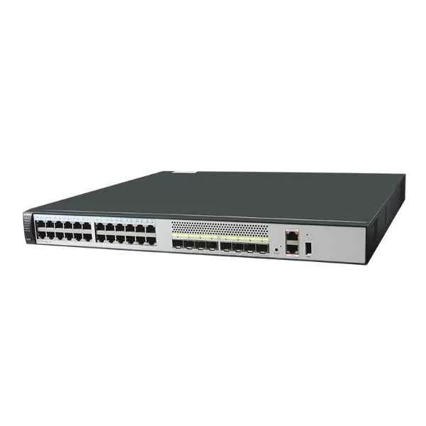 S5730-48C-SI Bundle (24 x Ethernet 10/100/1,000 ports, 8 x 10 Gig SFP+, with 1 interface slot, with 150W AC power supply)