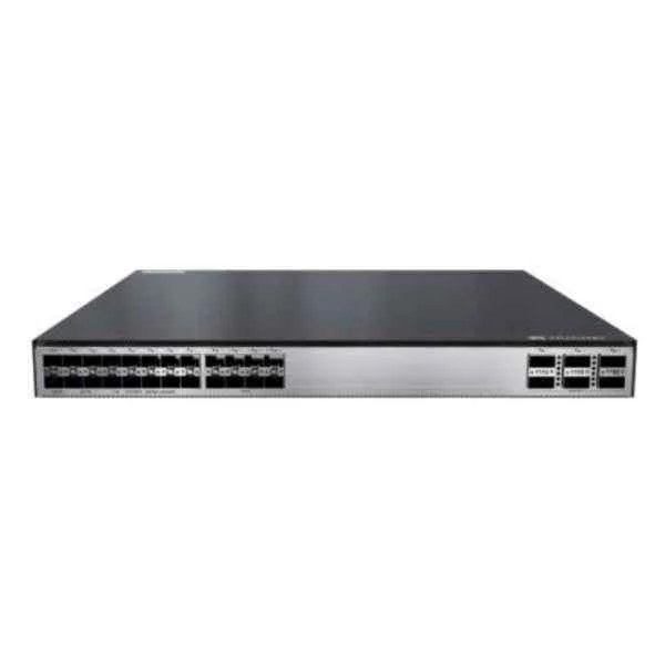 Huawei S6730-H24X6C (24*10GE SFP+ ports, 6*40GE QSFP28 ports, optional license for upgrade to 6*100GE QSFP28, without power module)