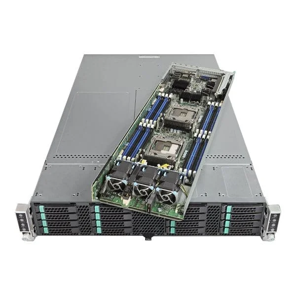 Intel Server System VRN2208WHY8 - rack-mountable - Xeon E5-2680V4 2.4 GHz - 384 GB - no HDD