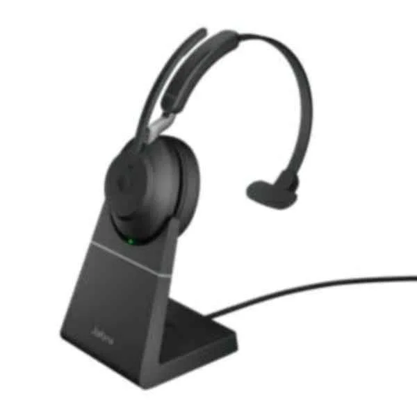 Evolve2 65 - UC Mono - Headset - Head-band - Office/Call center - Black - Monaural - Bluetooth pairing - Multi-key - Play/Pause - Track < - Track > - Volume + - Volume -