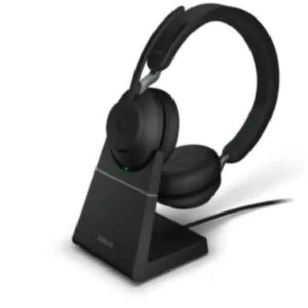 Evolve2 65 - UC Stereo - Headset - Head-band - Office/Call center - Black - Binaural - Bluetooth pairing - Multi-key - Play/Pause - Track < - Track > - Volume + - Volume -
