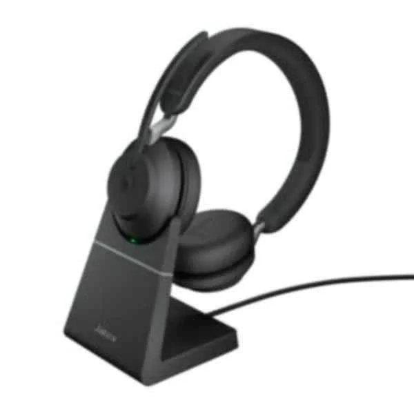 Evolve2 65 - MS Stereo - Headset - Head-band - Office/Call center - Black - Binaural - Bluetooth pairing - Multi-key - Play/Pause - Track < - Track > - Volume + - Volume -