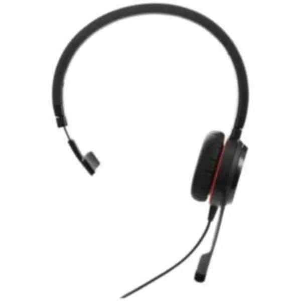 Evolve 20SE MS Mono - Headset - Head-band - Office/Call center - Black - Monaural - In-line control unit