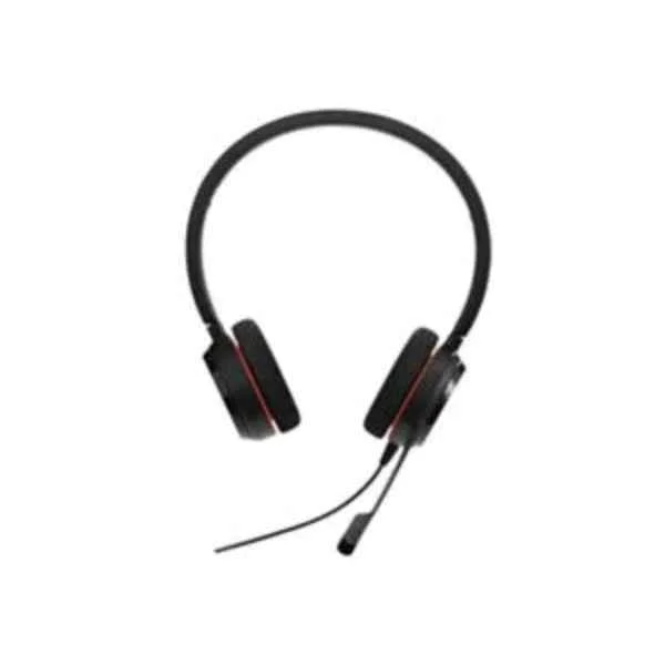 Evolve 20 UC Stereo - Headset - Head-band - Office/Call center - Black - Binaural - Volume + - Volume -