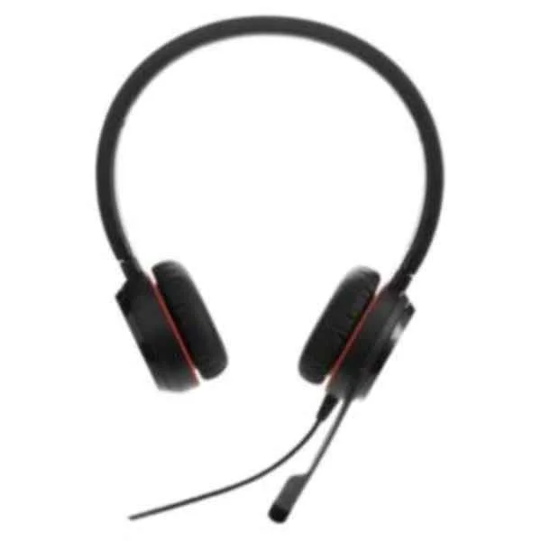 Evolve 20SE UC Stereo - Headset - Head-band - Office/Call center - Black - Binaural - Volume + - Volume -