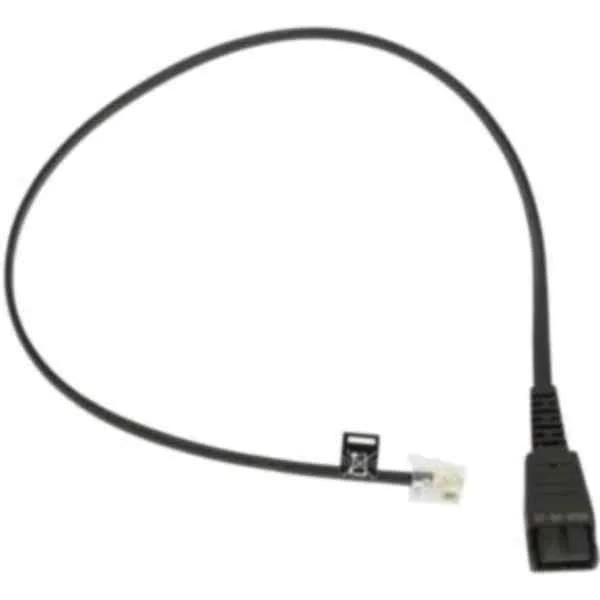 Jabra Headset cable - RJ-10 male to Quick Disconnect male (8800-00-25)