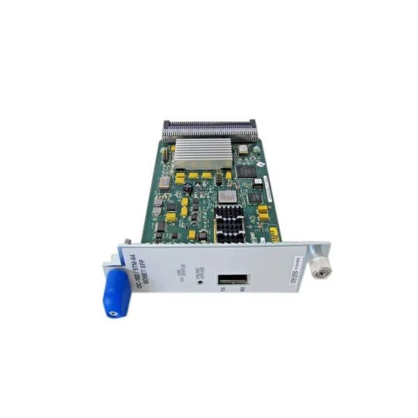 OC192/SDH/STM64 single port Type 3 PIC, accepting XFP optical modules