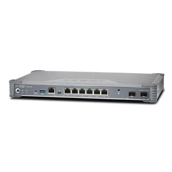 SRX300 (Hardware Only, require SRX300-JSB or SRX300-JSE to complete the System) with 8GE (w 2x SFP), 4G RAM, 8G Flash. Includes external power supply and cable. RMK not included