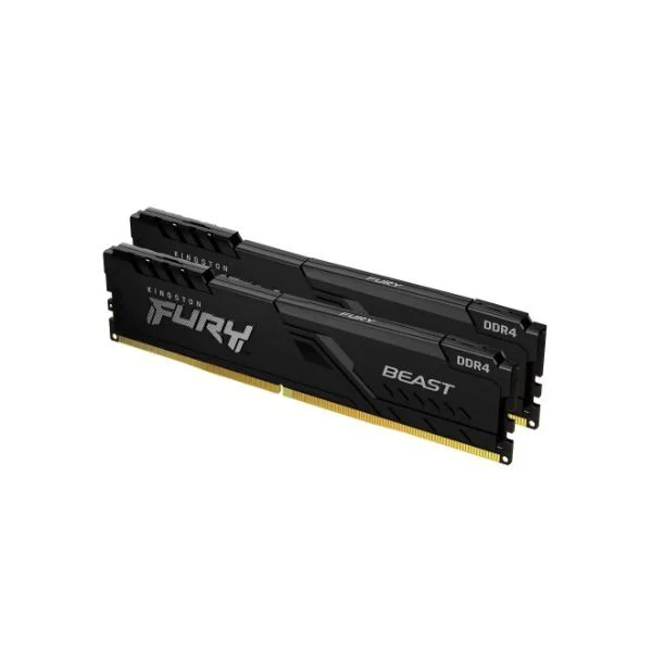 Fury Beast - DDR4 - Kit - 16 GB 2 x 8 GB - DIMM 288-PIN - 3200 MHz - 16 GB - DDR4