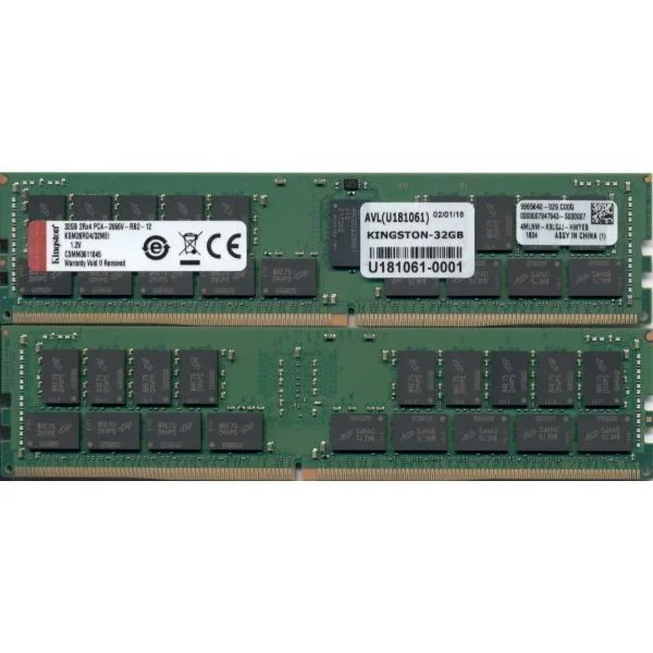 KSM26RD4/32MEI - 32 GB - 1 x 32 GB - DDR4 - 2666 MHz - 288-pin DIMM