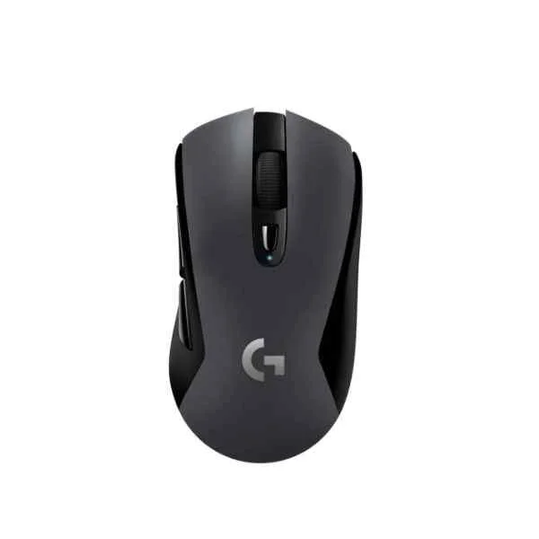 G G603 LIGHTSPEED wireless gaming mouse - Right-hand - Optical - RF Wireless+Bluetooth - 12000 DPI - 1 ms - Black