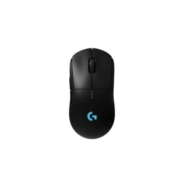 G Pro Wireless Gaming Mouse - Ambidextrous - Optical - RF Wireless - 25600 DPI - 1 ms - Black