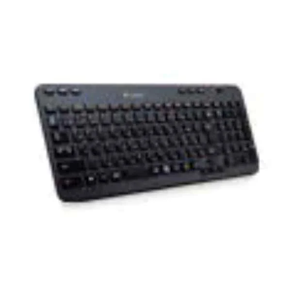 Wireless Keyboard K360 - Wireless - RF Wireless - QWERTY - Black