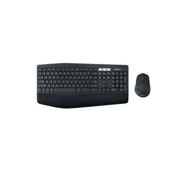 MK850 Performance - Standard - Wireless - RF Wireless + Bluetooth - QWERTY - Black - Mouse included