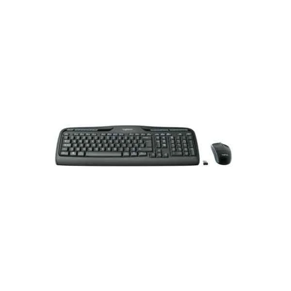 MK330 - Standard - Wireless - RF Wireless - QWERTZ - Black - Mouse included