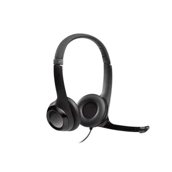 LGT-H390 - Headset - Head-band - Office/Call center - Black - Binaural - In-line control unit