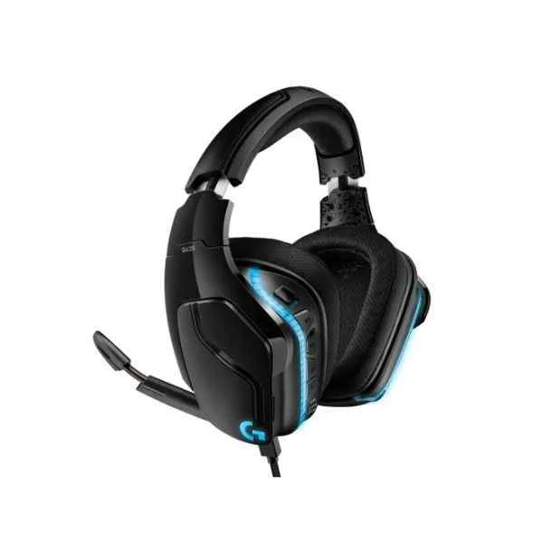 G G635 - Headset - Head-band - Gaming - Black - Blue - Binaural - Rotary