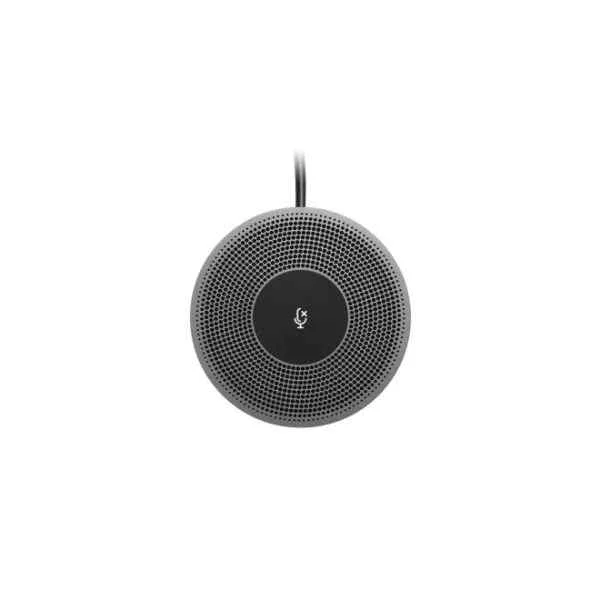 Expansion Mic for MeetUp - Presentation microphone - Wired - Black - Grey - 6 m - Logitech MeetUp - 8.3 cm