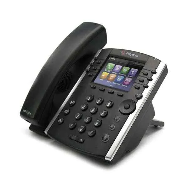 Polycom Desktop IP Phone VVX401 12-line VOIP Business Phone