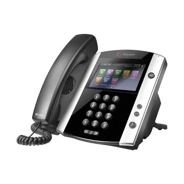 Polycom SIP Conference Phone Landline VOIP Personal Desk Phone VVX601 Built-in Bluetooth President Phone Suitable for 10-20ãŽ¡ meeting room