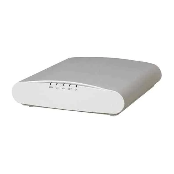 ZoneFlex R510. 802.11AC Wave2 MU-MIMO indoor AP, supporting 2.4GHz and 5GHz dual carrier frequency, 2 Ethernet ports, 802.3af/at POE power input and 12VDC power supply, 2*2: 2,1200Mbps. Without 12VDC power module. Support up to 500 users