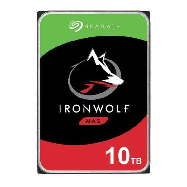 Seagate NAS HDD IronWolf 3.5" 10000 GB Serial ATA III (ST10000VN0008)