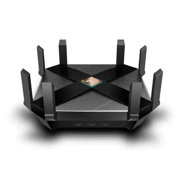 AX6000 - Wi-Fi 6 (802.11ax) - Dual-band (2.4 GHz / 5 GHz) - Ethernet LAN - Black - Tabletop router
