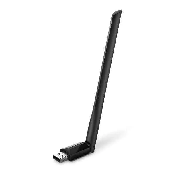 Archer T2U Plus - Internal - Wired - USB - WLAN - 600 Mbit/s - Black