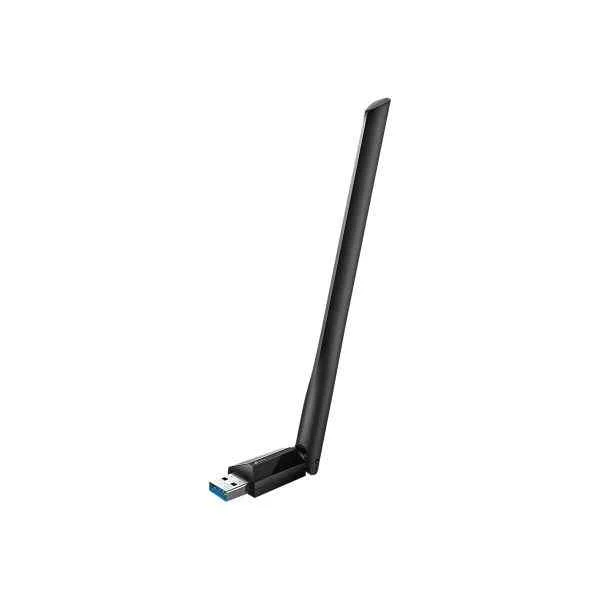TP-LINK Archer T3U Plus - Wireless - USB - WLAN - Wi-Fi 5 (802.11ac) - 867 Mbit/s - Black (ARCHER T3U PLUS)