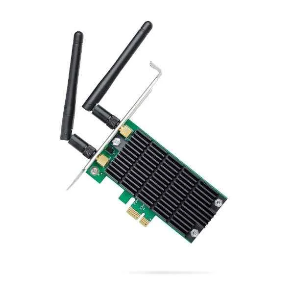 Archer T4E - Internal - Wireless - PCI Express - WLAN - 867 Mbit/s - Black,Green